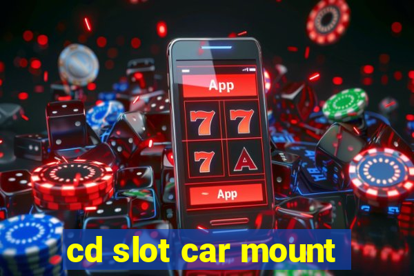 cd slot car mount