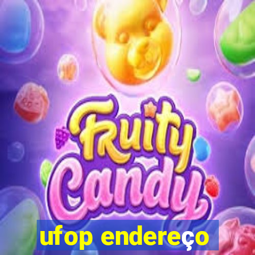 ufop endereço