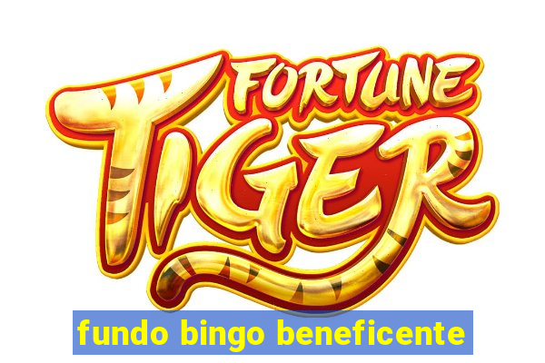 fundo bingo beneficente