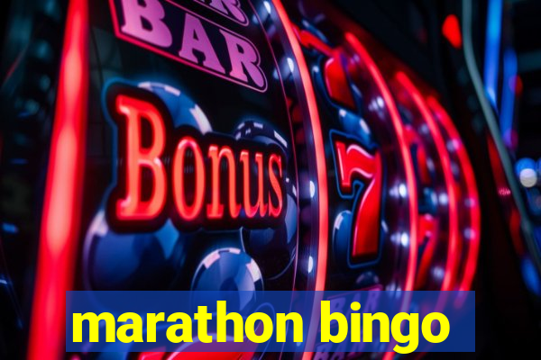 marathon bingo