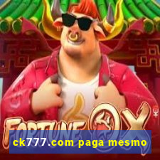 ck777.com paga mesmo