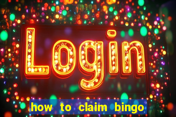 how to claim bingo plus jackpot