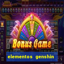 elementos genshin impact fraquezas