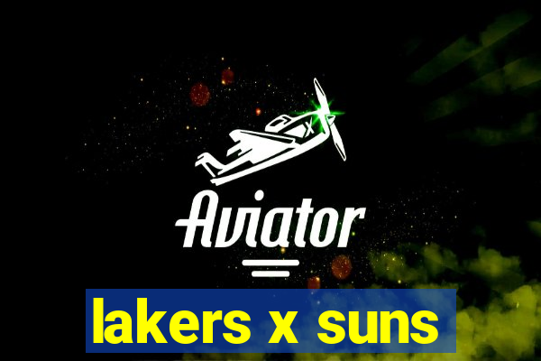 lakers x suns