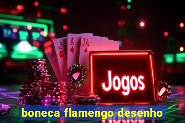 boneca flamengo desenho