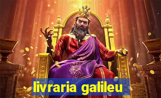 livraria galileu