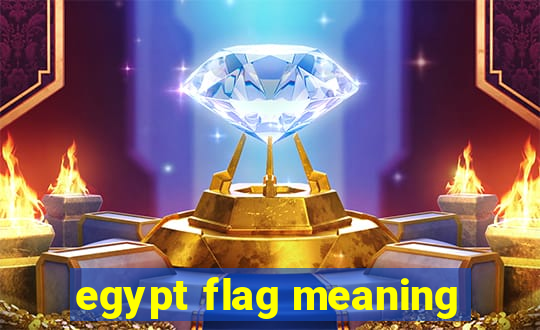 egypt flag meaning