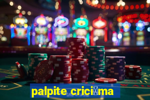 palpite crici煤ma