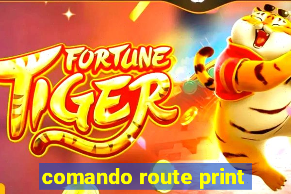 comando route print