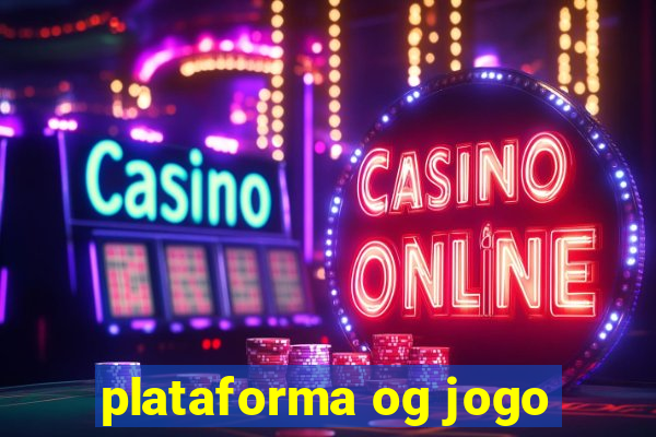 plataforma og jogo