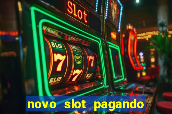 novo slot pagando no cadastro