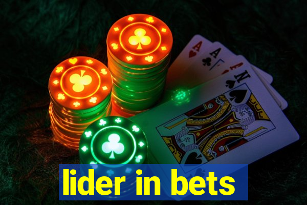 lider in bets