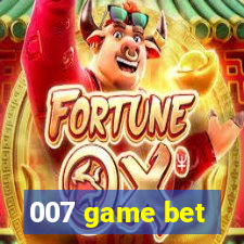 007 game bet