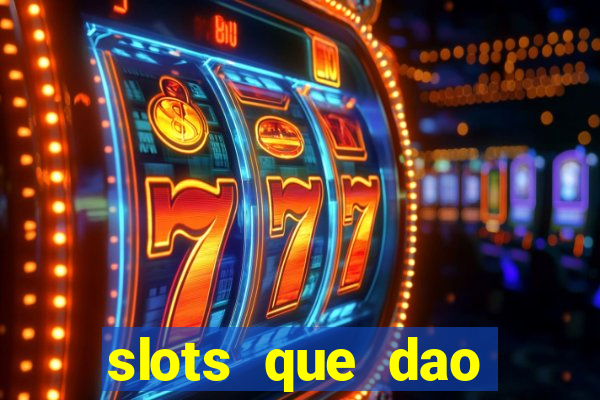 slots que dao bonus no cadastro sem deposito