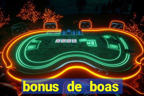 bonus de boas vindas sem depósito