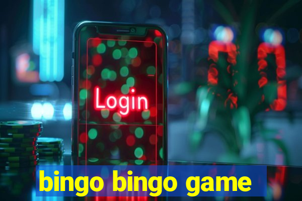 bingo bingo game