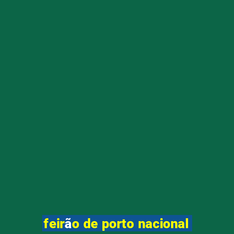 feirão de porto nacional