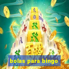 bolas para bingo