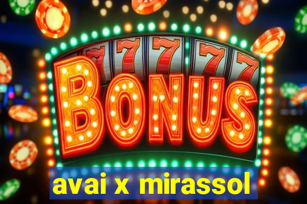 avai x mirassol