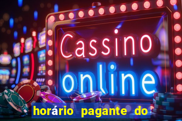 horário pagante do fortune tiger hoje