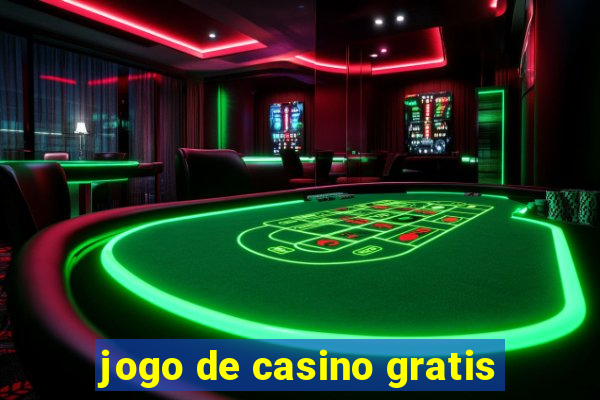 jogo de casino gratis