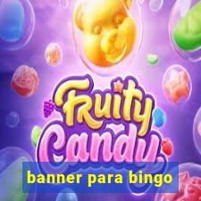 banner para bingo