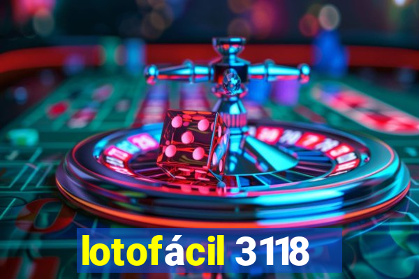 lotofácil 3118