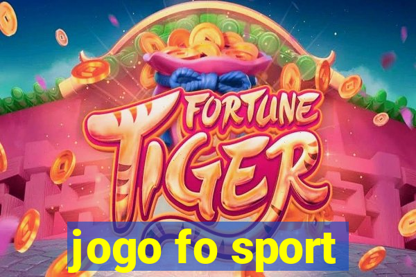 jogo fo sport