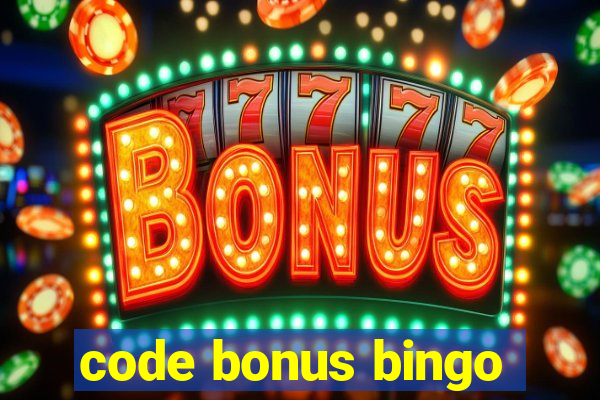 code bonus bingo