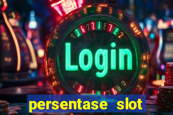 persentase slot hari ini