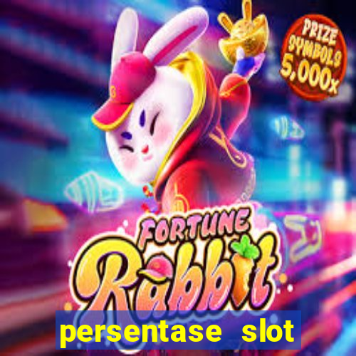 persentase slot hari ini