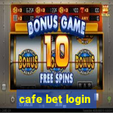 cafe bet login