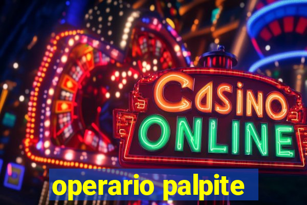 operario palpite