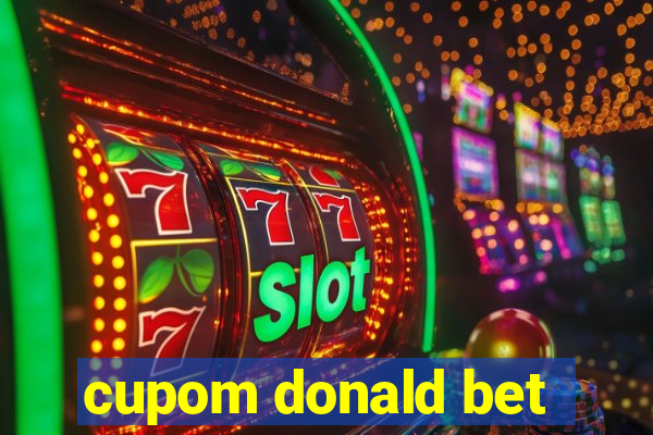 cupom donald bet