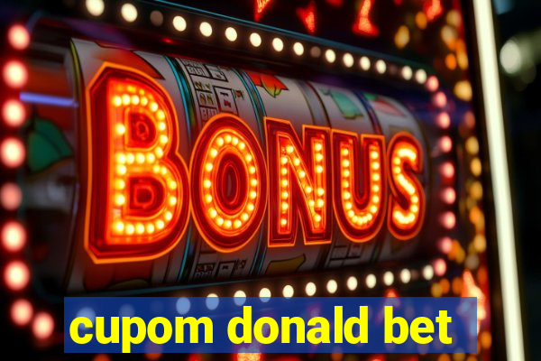 cupom donald bet