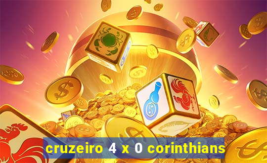 cruzeiro 4 x 0 corinthians