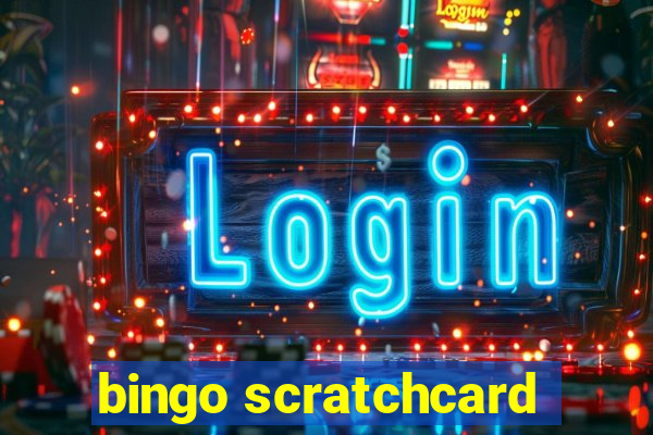 bingo scratchcard