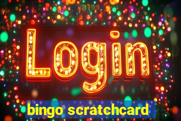 bingo scratchcard