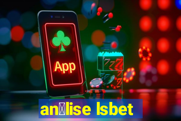 an谩lise lsbet