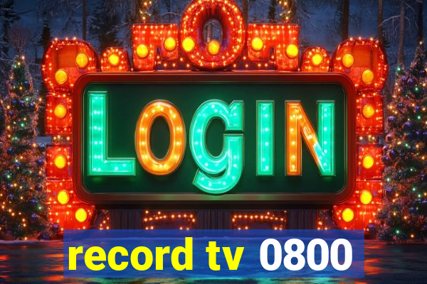 record tv 0800