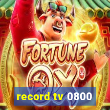 record tv 0800