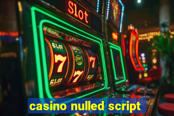 casino nulled script