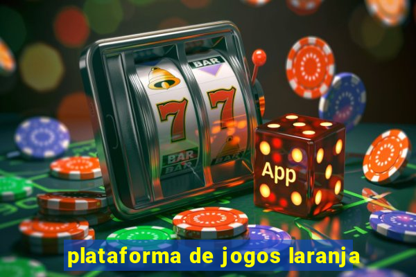 plataforma de jogos laranja