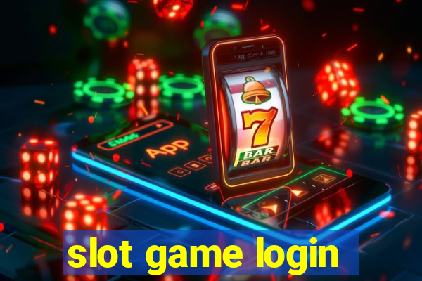 slot game login