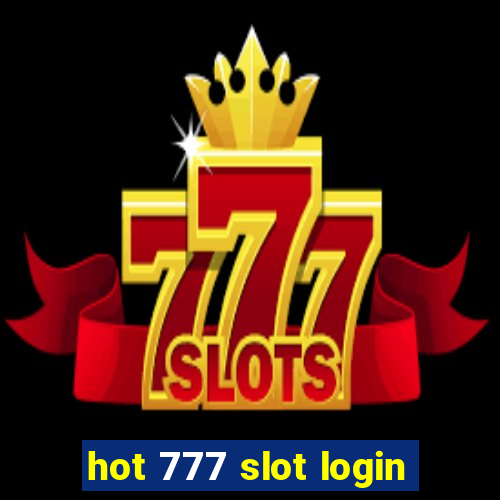 hot 777 slot login