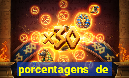 porcentagens de jogos pagantes