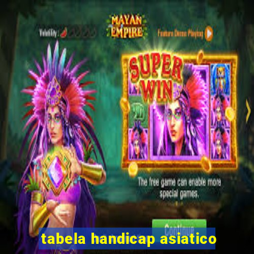 tabela handicap asiatico