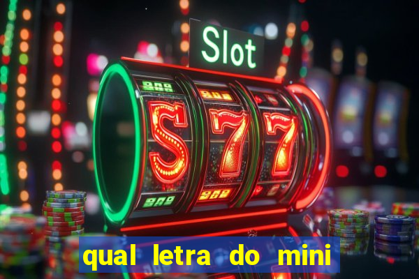 qual letra do mini dolar hoje