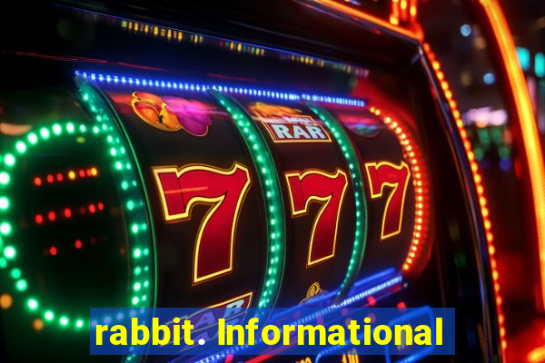 rabbit. Informational