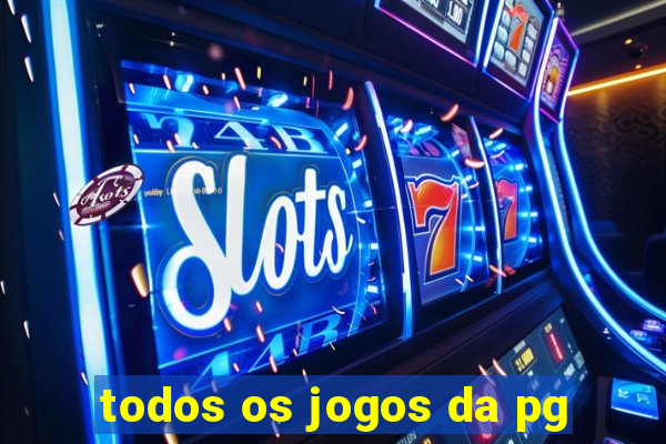 todos os jogos da pg